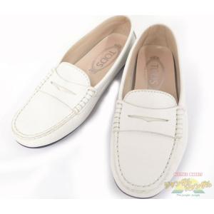 Tod S 海外 トッズ レディースシューズ ローファー 表記サイズ 35 1 ホワイト 2 レザー