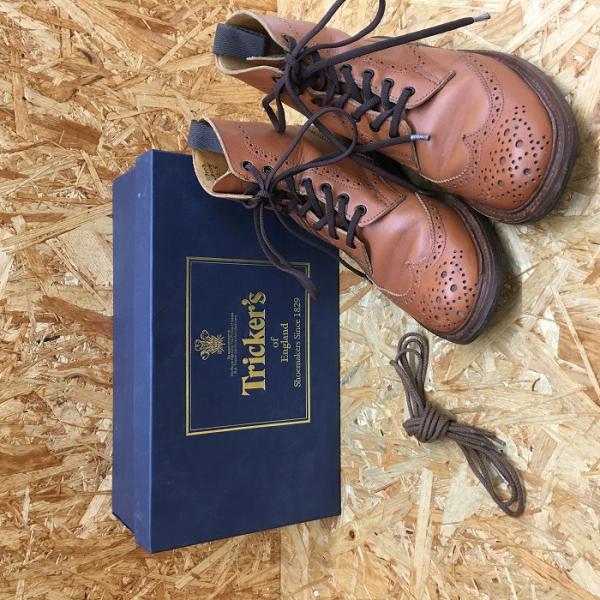 【中古】Tricker&apos;s カントリーブーツ ブラウン Ｌ2508 レディース 表記サイズ：5.5（...