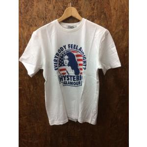 中古 Hysteric Glamour ヒステリックグラマー メンズ Tシャツ ホワイト 表記サイズ L Ks Jggi