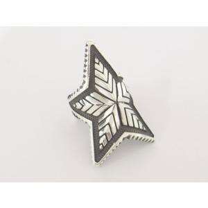 Cody Sanderson コディ サンダーソン デップ スター リング シルバー サイズ13号 Iz Gj Kscpac