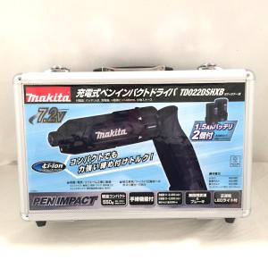 【中古】Makita 充電式ペンインパクトドライバ セット ブラック TD022DSHXB [jgg]｜junglejungle