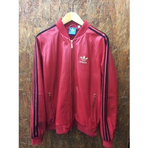 adidas アディダス レザージャケット 表記サイズ：0（XL）【中古】[iw][GJ]【ir】｜junglejungle