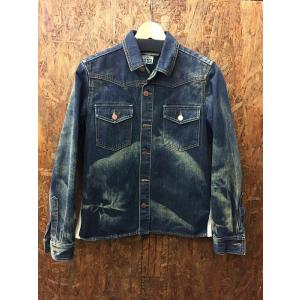オフホワイト デニムジャケット バックプリント メンズ ブルー 表記サイズ Xxs Jggi Automationghana Com