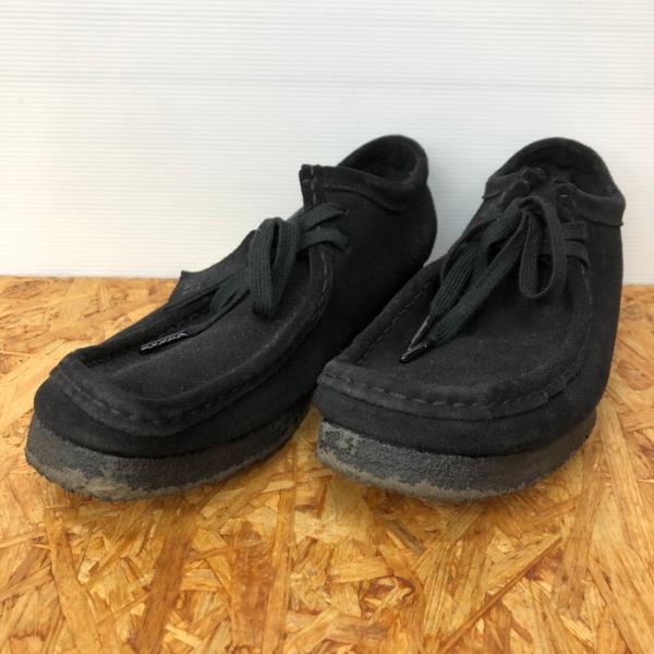 【中古】CLARKS メンズ ワラビーブーツ 26773 ブラック 表記サイズ：26.5cm [jg...