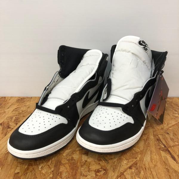 【中古】NIKE メンズスニーカー エアジョーダン1 HI85 BQ4422-001 ブラック ホワ...