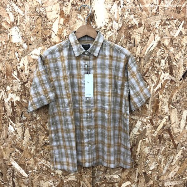 PENDLETON レディース 半袖シャツ チェック柄 マスタード ベージュ 表記サイズ：S 927...