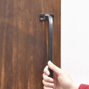 アイアン ドア ハンドル 取っ手 金具 インダストリアル 引き出し 扉