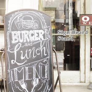 ブラックボード おしゃれ 看板 サイン メニュー スタンド レトロ