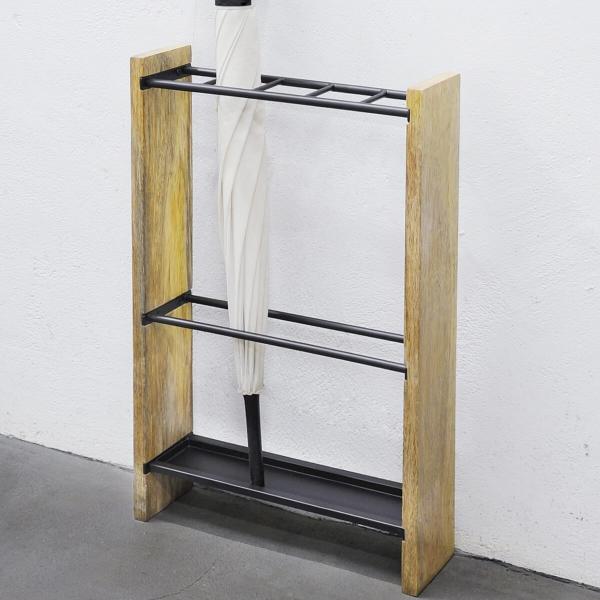 傘立て おしゃれ スリム コンパクト レトロ アンティーク調 プレーンアイアン アンブレラスタンド ...