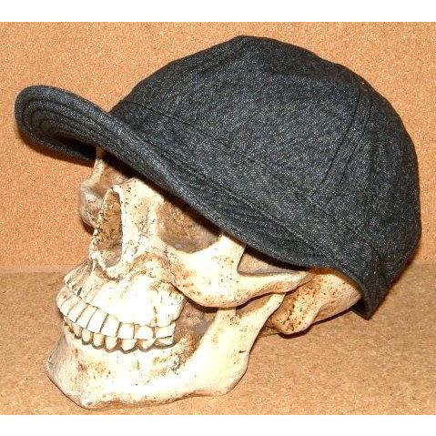 【CUSHMAN クッシュマン】 1940's ビンテージ ブラックシャンブレー生地 ミリタリー メ...