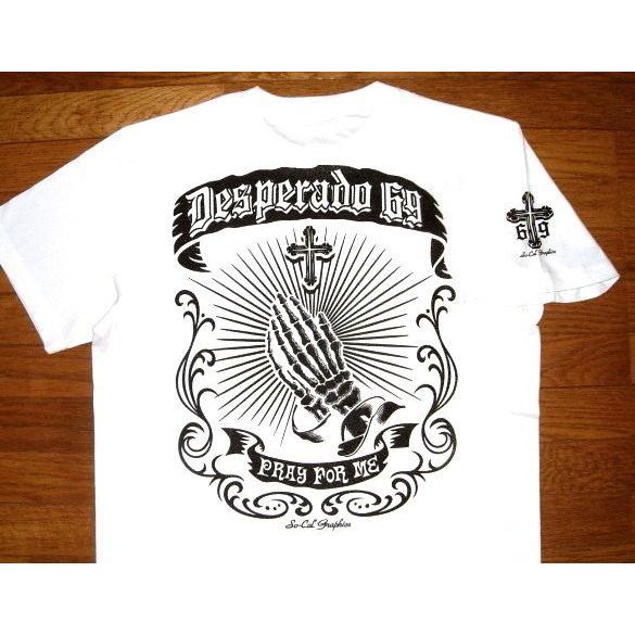 DESPERADO 69 デスペラード69 ヘビーコットン生地 メキシカン チカーノ 半袖 Tシャツ...