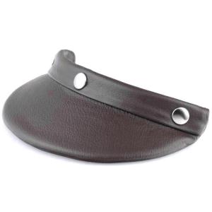 【DIN MARKET ディンマーケット】 SHM LEATHER FLAT VISOR ジェットヘ...