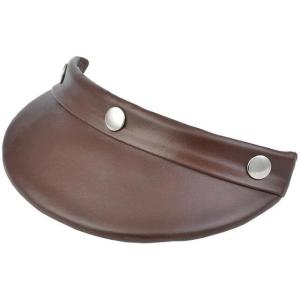 【DIN MARKET ディンマーケット】 SHM HORSE LEATHER VISOR ジェット...