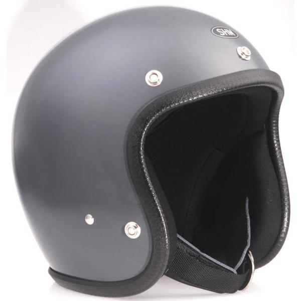 SG規格取得 【SHM】 Lot-500 ジェットヘルメット (Lサイズ/59cm〜60cm) [ガ...