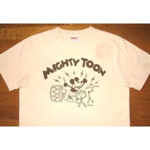 限定 【デストロイ DESTROY】 ヘビーコットン生地 プリント 半袖 T