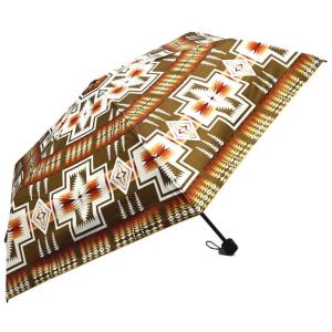 限定 PENDLETON ペンドルトン ネイティブ柄 携帯用 軽量 折りたたみ傘 折り畳み傘 アンブ...