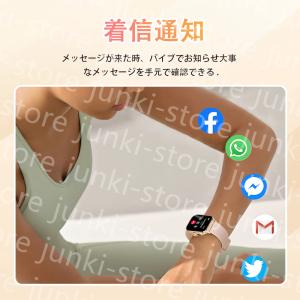 スマートウォッチ 医療レベル測定 レディースメ...の詳細画像4
