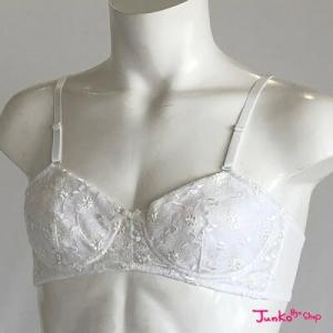 シンプルレースブラ オフ メンズブラ 日本製 エレガント