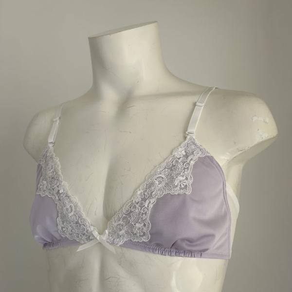 男性用ブラ lavenderブラ ラベンダー lavenderシリーズ 三角ブラ 日本製 エレガント