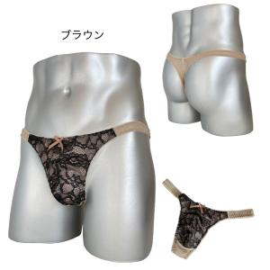 男性用レースショーツTバック スキャンティー ...の詳細画像4