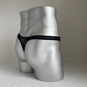 男性用スキャンティー Tバック ブラック レー...の詳細画像1