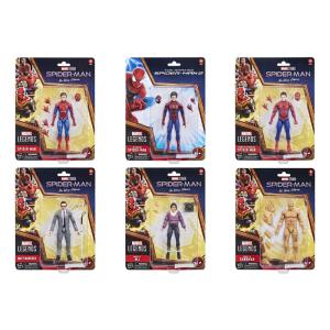 マーベルレジェンド　６インチ　スパイダーマン6種セット　