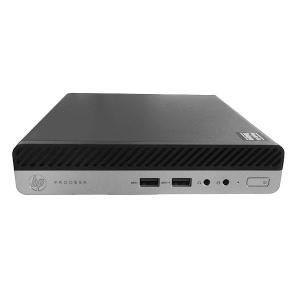 6ヶ月保証 HP ProDesk 400 G4 DM デスクトップパソコン 単体 超小型デスク Windows11 64bit メモリ8GB HDD500GB 中古 1241014｜junkworld-premium