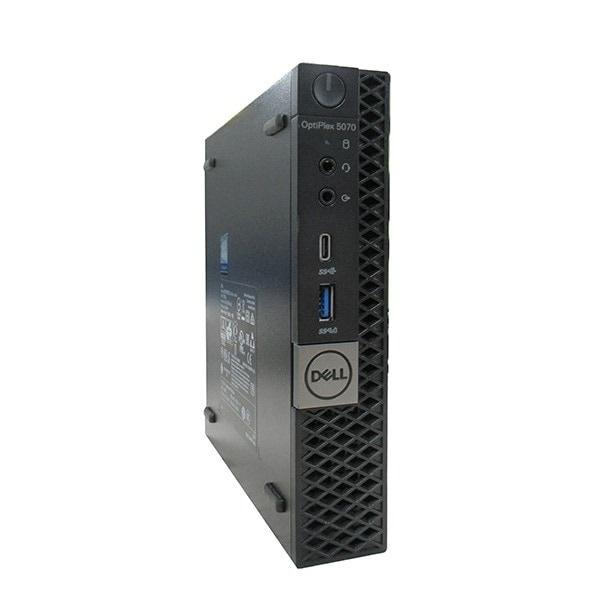 6ヶ月保証 DELL OPTIPLEX 5070 Micro デスクトップパソコン 第8世代 Cor...