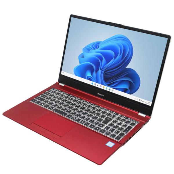 6ヶ月保証 MOUSE COMPUTER JM-NI5S256W10H ノートパソコン 第8世代 C...