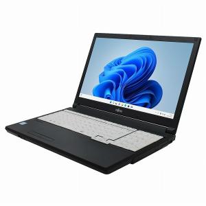 富士通 LIFEBOOK A748/TX ノートパソコン 第8世代 Core i3 Windows11 64bit メモリ8GB 高速 SSD WiFi HDMI テンキー A4サイズ 中古 20020172｜junkworld-premium