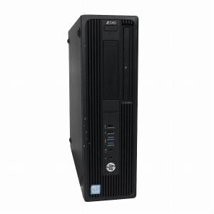 デスクトップパソコン HP Z240 SFF Workstation 中古 単体 Xeon E3-1230 V5 Windows10 64bit Quadro K1200 メモリ8GB 1221972｜junkworld-webshop