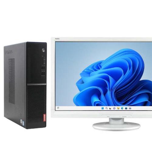 デスクトップパソコン lenovo ThinkCentre V520S 中古 2017年モデル 液晶...