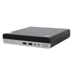 デスクトップパソコン HP ProDesk 400 G4 DM 中古 2017年モデル 超小型デスク 単体 Windows11 64bit 第8世代 Core i3 メモリ8GB 高速 SSD 無線LAN 1243232