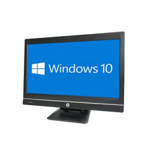 HP ProOne 600 G1 AiO 21.5インチワイド中古 一体型PC Windows10 Pro 64bit WEBカメラ Core i3 4160 メモリ8GB 高速 SSD WiFi フルHD 中古 1297974