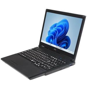 ノートパソコン 富士通 LIFEBOOK A5510/E 中古 Windows11 64bit Celeron 5205U テンキー メモリ8GB 高速 SSD 15インチ A4サイズ 1406857
