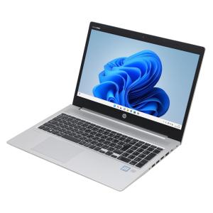 ノートパソコン HP ProBook 450 G6 中古 2017年モデル Windows11 64bit WEBカメラ テンキー 第8世代 Core i5 メモリ8GB 高速 SSD 無線LAN 15インチ A4サイズ 180｜junkworld-webshop