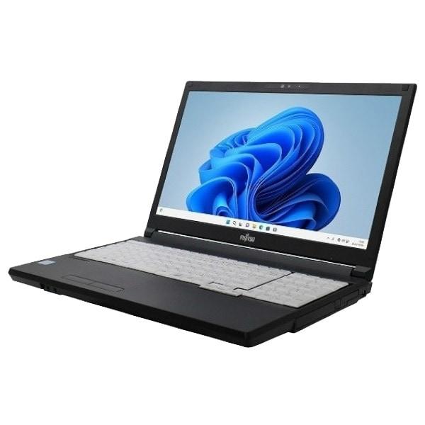 ノートパソコン 富士通 LIFEBOOK A579/BX 中古 2017年モデル Windows11...