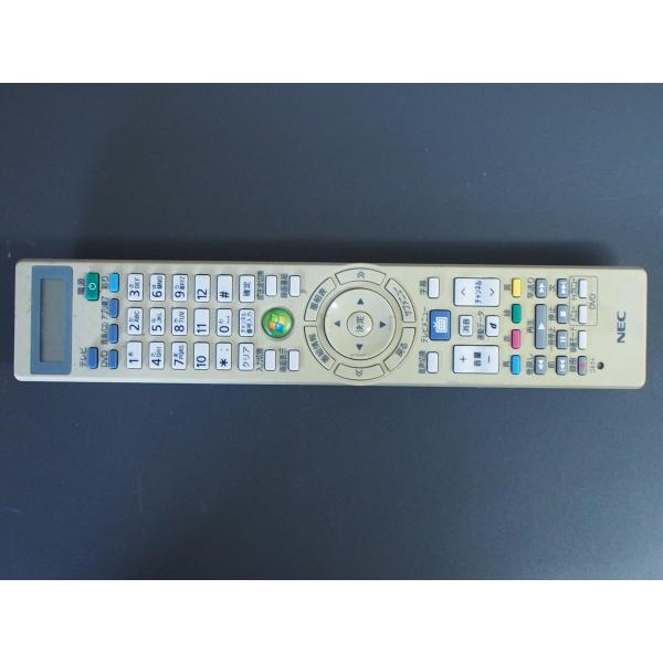 中古 日本電気 NEC TV DVD パソコン リモコン 型番: RXT9000-1301EC 管理...