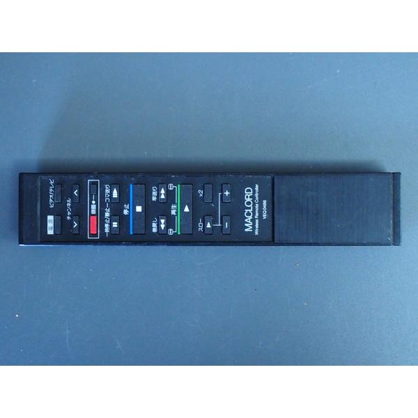 中古 ナショナル National マックロード MACLORD TV VHS ビデオ テレビ リモ...