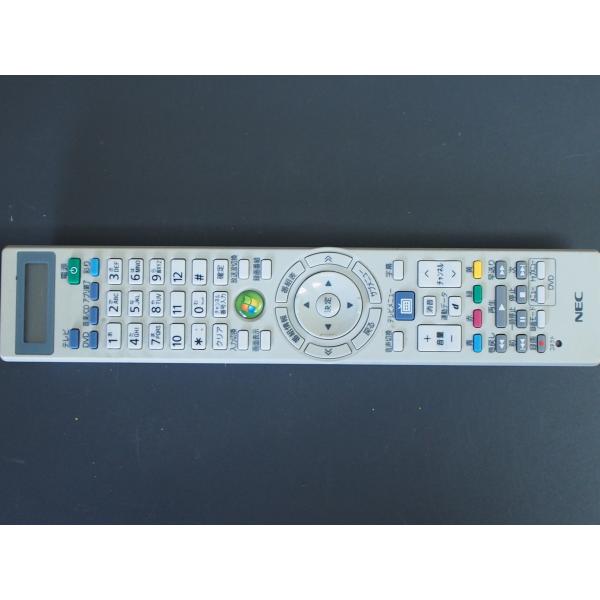 中古 日本電気 NECパーソナルプロダクツ TV DVD パソコン リモコン 型番: RXT9000...