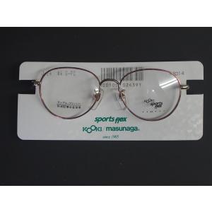 未使用 派手 ツーポイント C-5128-5 メタル サングラス メガネフレーム