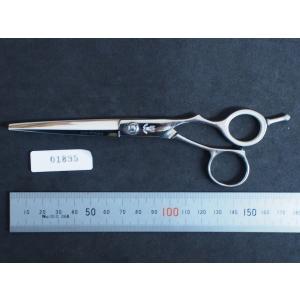 レア。理容師ハサミ。天洋G大型、海老貞治作 美容室 床屋 barber 海老貞治 天洋 シザー 業務用鋏 理容鋏 ハサミ