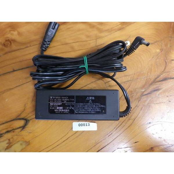 中古 出力確認済 アダプター シャープ 型式: RZ-1AD5 差込外径: 5mm 入力: 100V...
