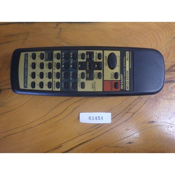 中古 シャープ (SHARP) オーディオ コンポ MD CD リモコン 型番: RRMCG0154...