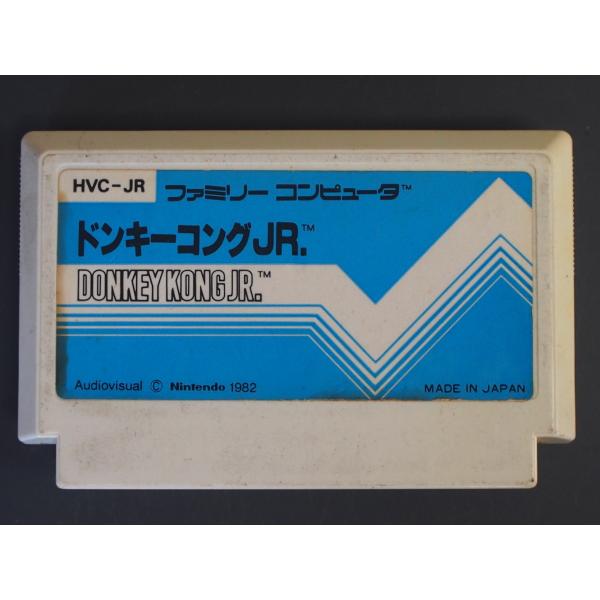 希少 任天堂 ファミリーコンピュータ ファミコン ROMカセット カセット ドンキーコング ジュニア...