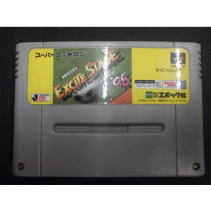 任天堂 スーパーファミコン ソフト ROMカセット(株)エポック社 Ｊリーグエキサイトステージ９５ J.REAGE SHVC-AJ2J-JPN No.3352｜junkyardchikuwa