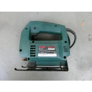 中古 リョービ RYOBI ジグソー MJ21 100V 2.3A 220W 32000SPM 木工 切断 工作 電気のこぎり 管理No.34541