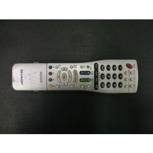 中古】VHS/HDD/DVDレコーダー リモコン SHARP シャープ AQUOS アクオス