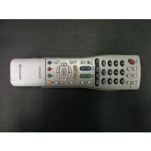 中古 シャープ SHARP アクオス AQUOS ケーブルテレビ BS CA TV VHS リモコン...