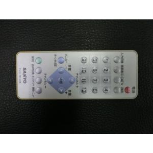 SANYO 中古 サンヨー ビデオデッキ VHS リモコン VRC-M20 管理No.20598